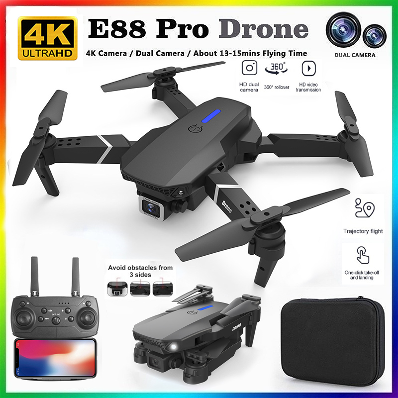 2026 NOVO E88 Drone RC Profiss - Drone Camera Night Vision avaliação e preço