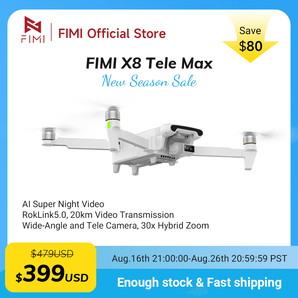 Novo Drone FIMI X8 Tele Max co - Drone Camera Wide Angle avaliação e preço