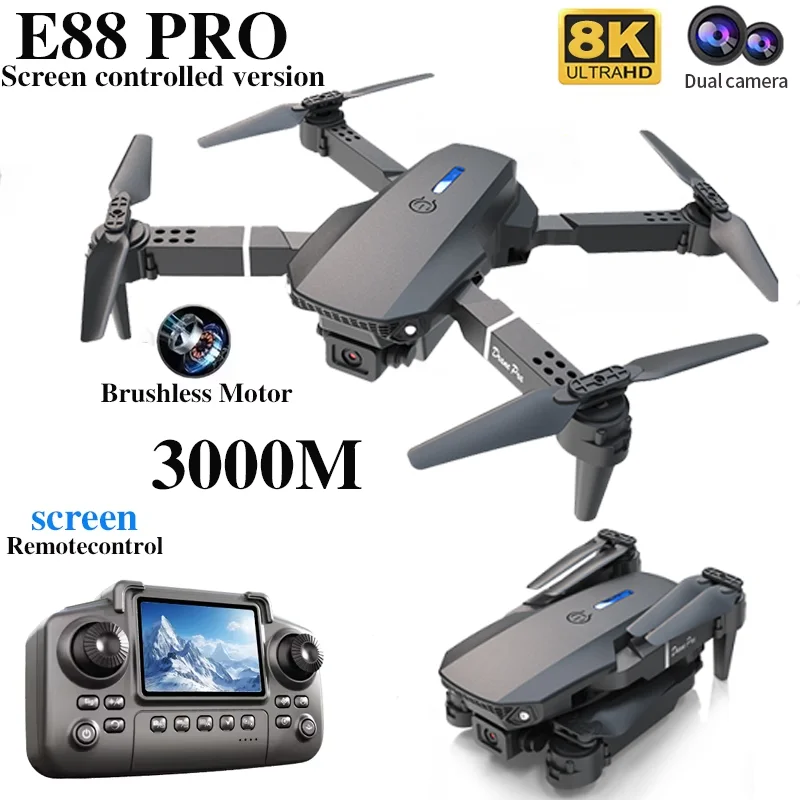 Profissional e88 pro drone com - Drone Camera Hd avaliação e preço
