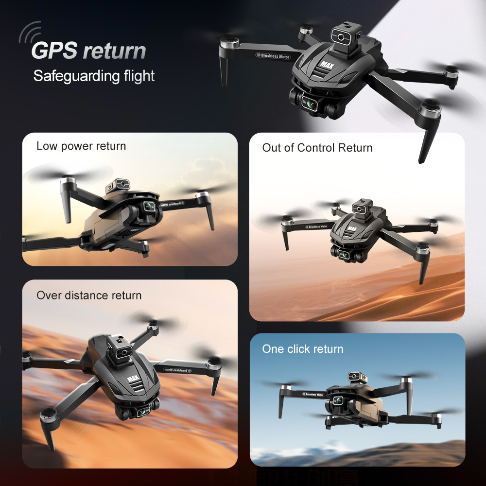 V168 PRO Max GPS Drone 8K Prof - Drone Camera Hd avaliação e preço