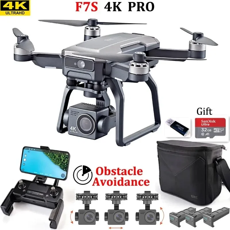 SJRC F7s 4K PRO Drone 4K para  - Drone Camera With Gimbal avaliação e preço
