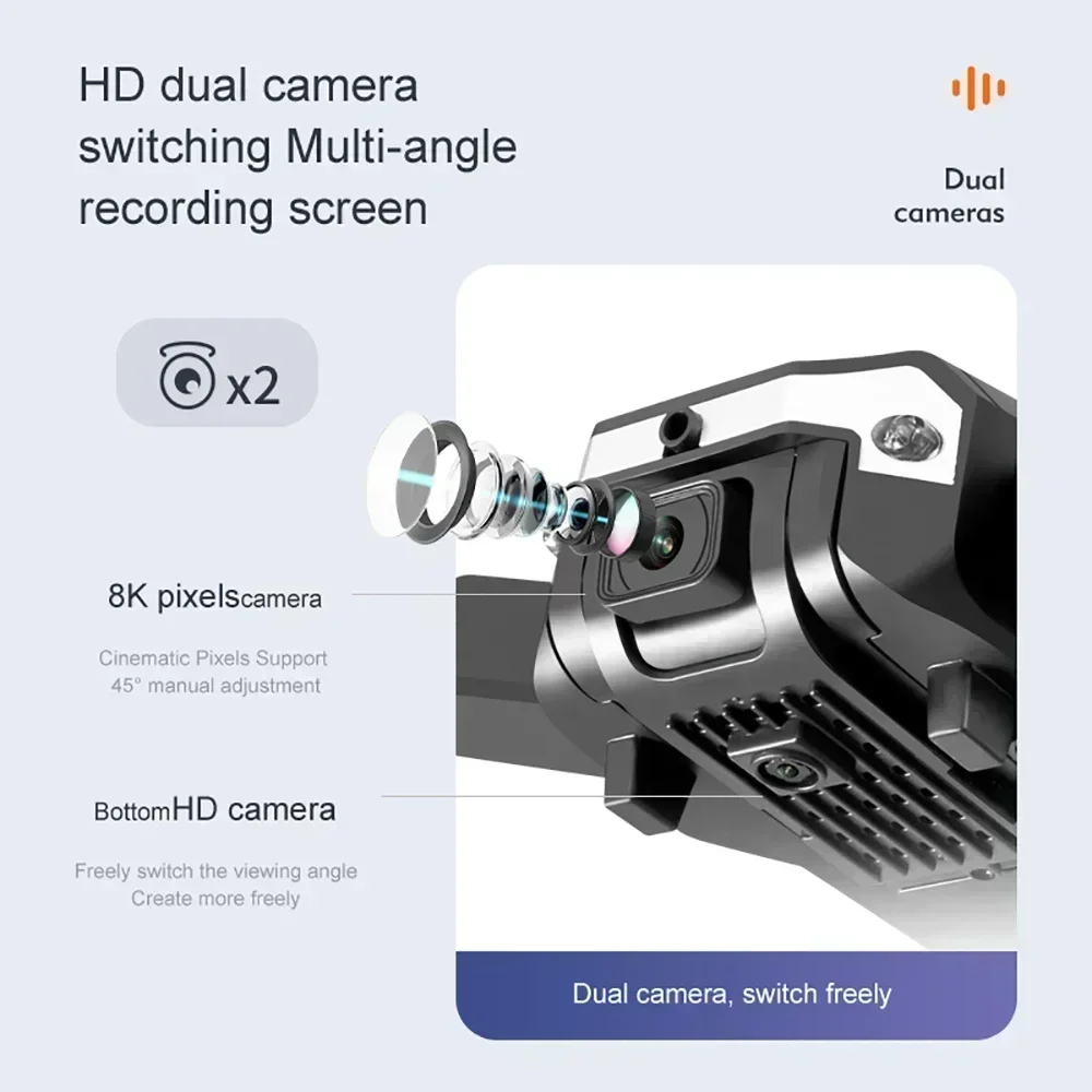 Drone G6 Pro 8K com Câmera Dup - Drone Camera Professional avaliação e preço