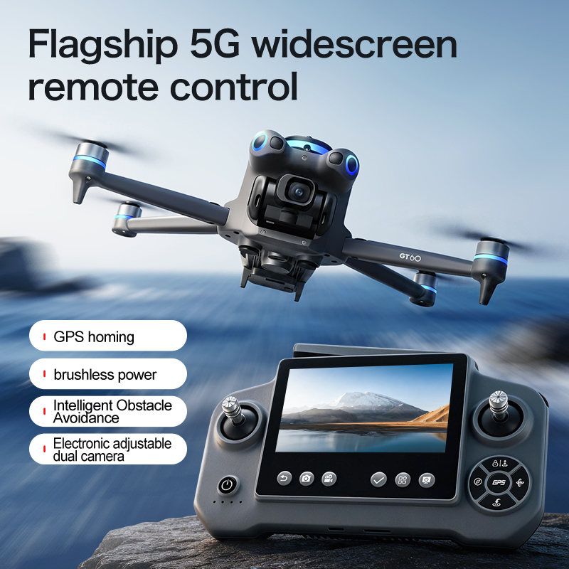 Drone GT60 com GPS e Tela de 4 - Drone Camera Lens avaliação e preço