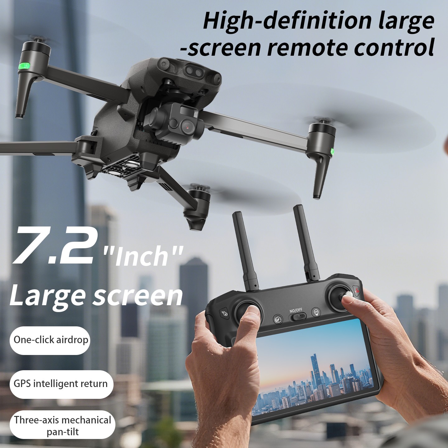 Drone Profissional S800 com GP - Drone Camera Professional avaliação e preço