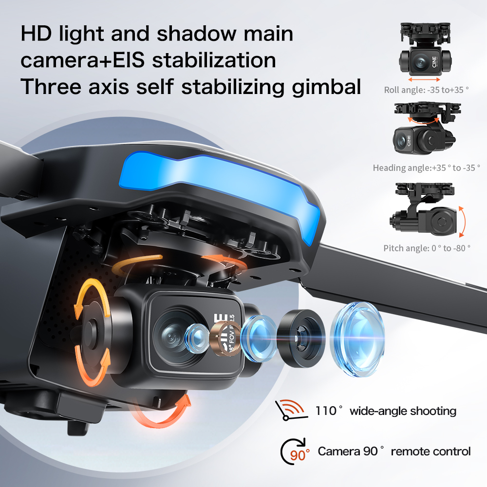 Novo Drone S-X1 MAX GPS 8K Pro - Drone Camera Lens avaliação e preço